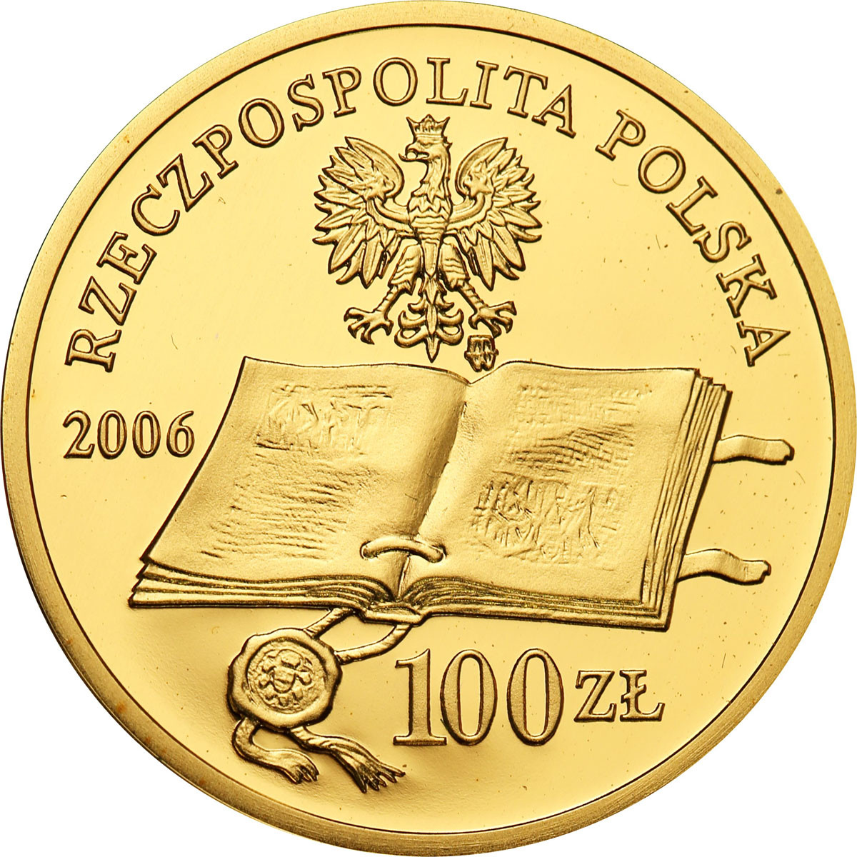 III RP 100 złotych 2006 Statut Łaskiego